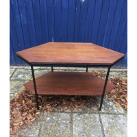 Midcentury vintage design Pastoe salontafel of hoektafel